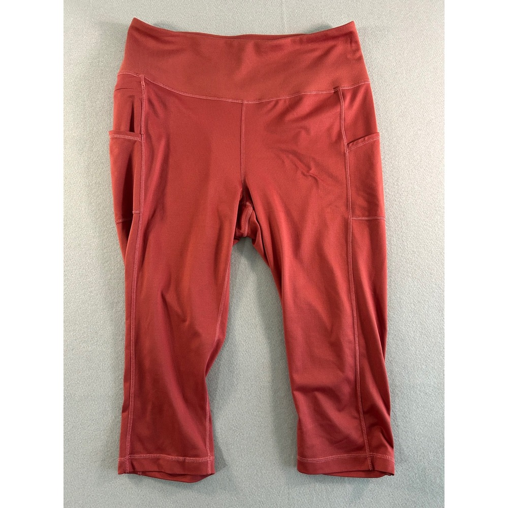 Patagonia | Pack in Rust Red Crop Leggings